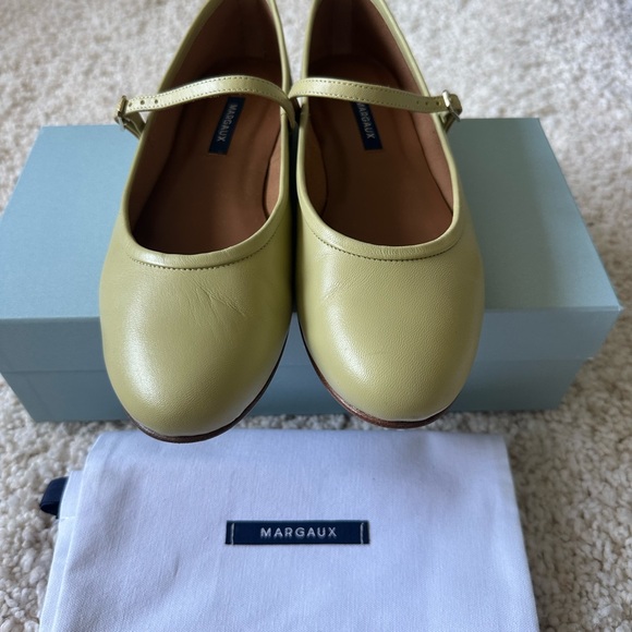 Margaux Pear Demi Mary Jane Flats - Picture 6 of 6